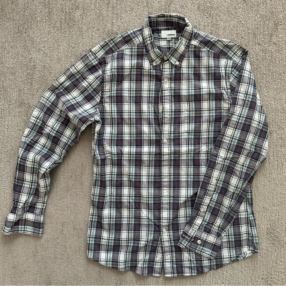 Sonoma Men’s Button Down Long Sleeve